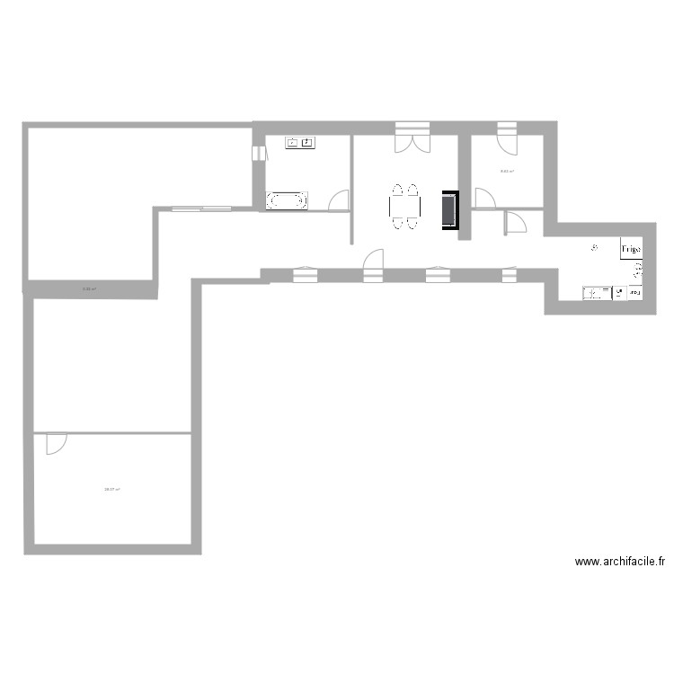 plan cornu 3. Plan de 0 pièce et 0 m2