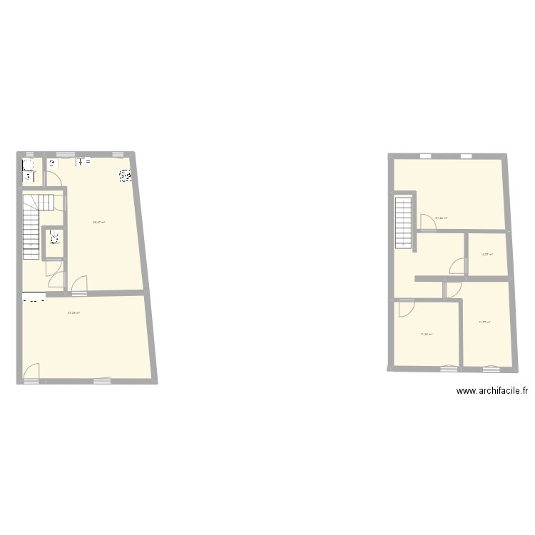 DFRCMA_2. Plan de 8 pièces et 126 m2