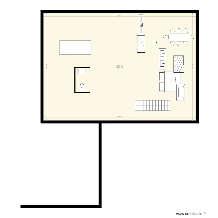 Maison1. Plan de 