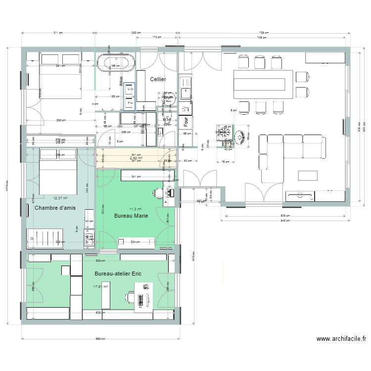 Chambord rénovée et meublée. Plan de 0 pièce et 0 m2