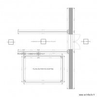 HOTEL DE L ECOLE PONTLEVOY PLAN PROJET PARKING