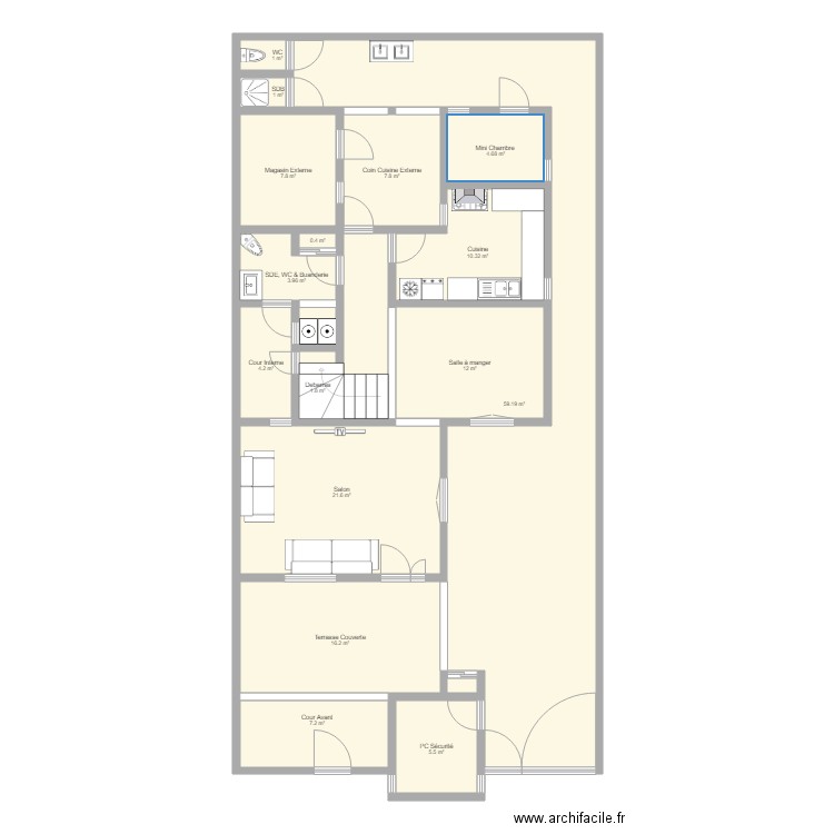 TERMINUS MINI VILLA ETAGE v20190519. Plan de 0 pièce et 0 m2