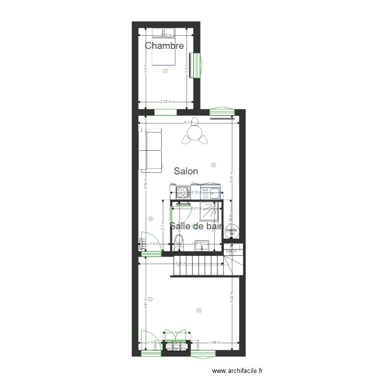 rds tonens. Plan de 0 pièce et 0 m2