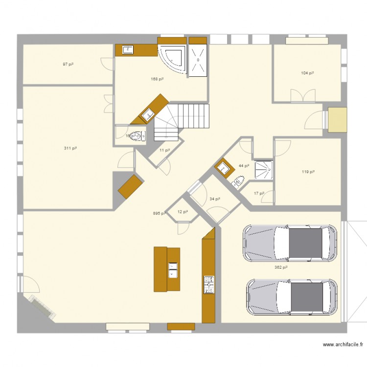 maison Mckinney. Plan de 0 pièce et 0 m2