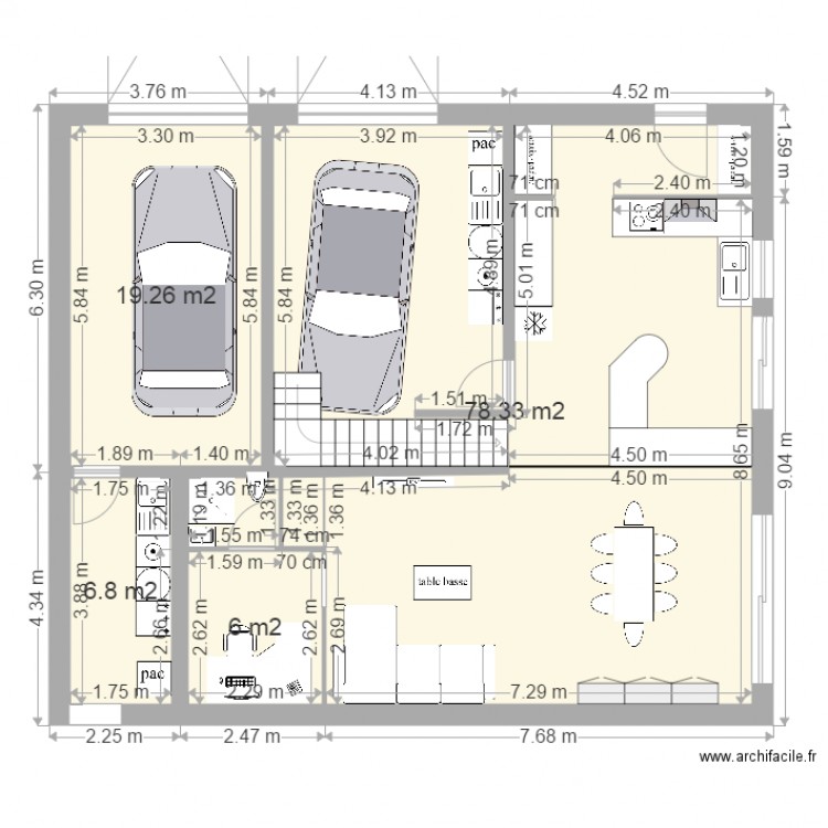 rch 25 bis  ch 2. Plan de 0 pièce et 0 m2