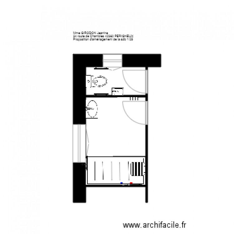 plan GIRODON Périgneux. Plan de 0 pièce et 0 m2