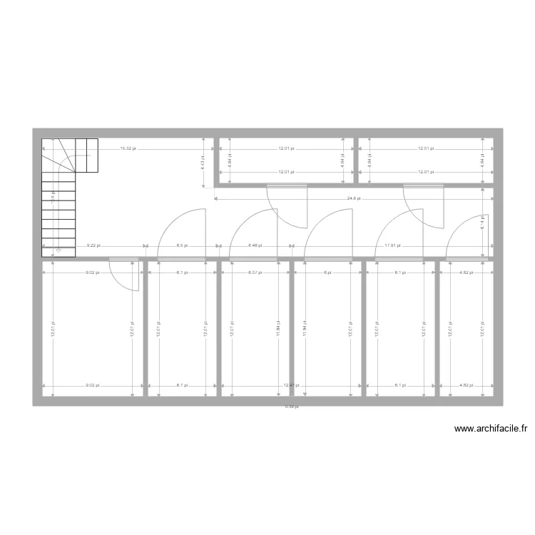Garage J-P #2. Plan de 