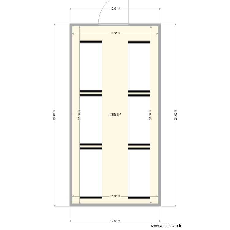 KC Project. Plan de 0 pièce et 0 m2