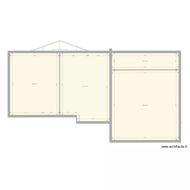 Clusaz Projet23. Plan de 