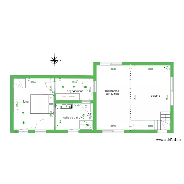 MAISON MEIILAC cotation 4. Plan de 