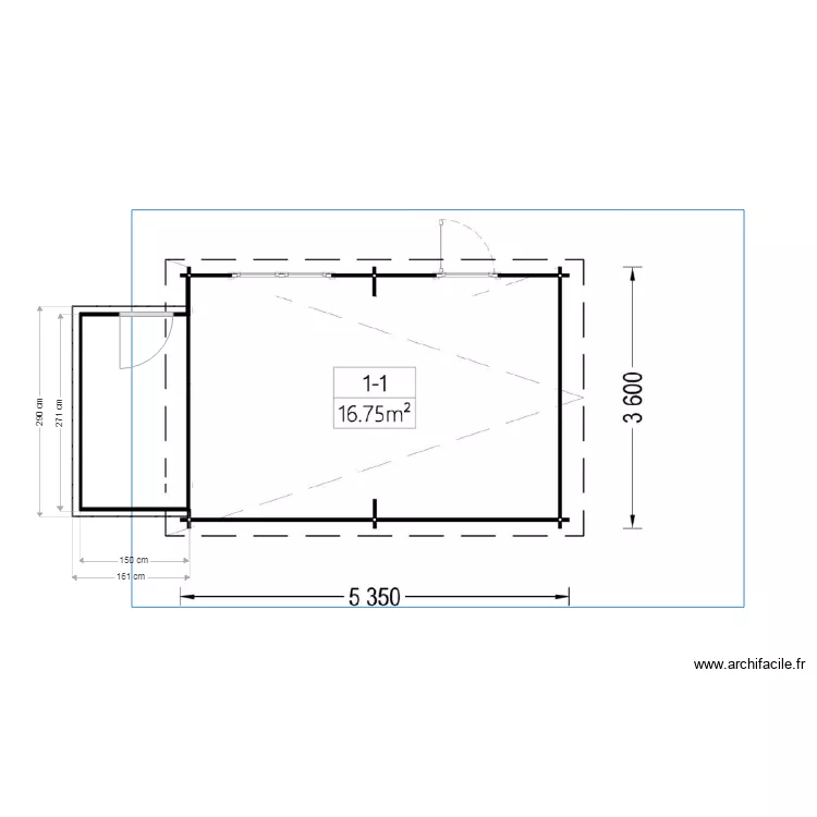 abri chalet. Plan de abri chalet. Plan de