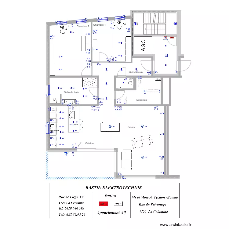 A Tychon 3a. Plan de 