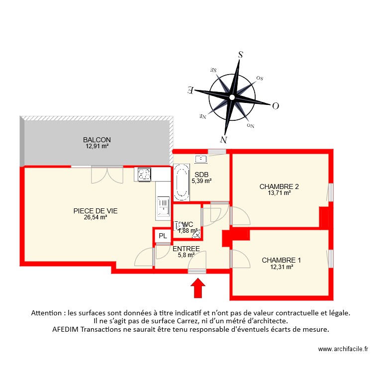 BI 6978 . Plan de 0 pièce et 0 m2