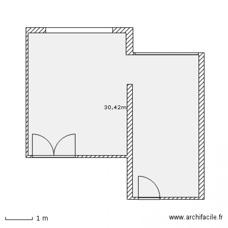 LAROCHE DELHO. Plan de 0 pièce et 0 m2