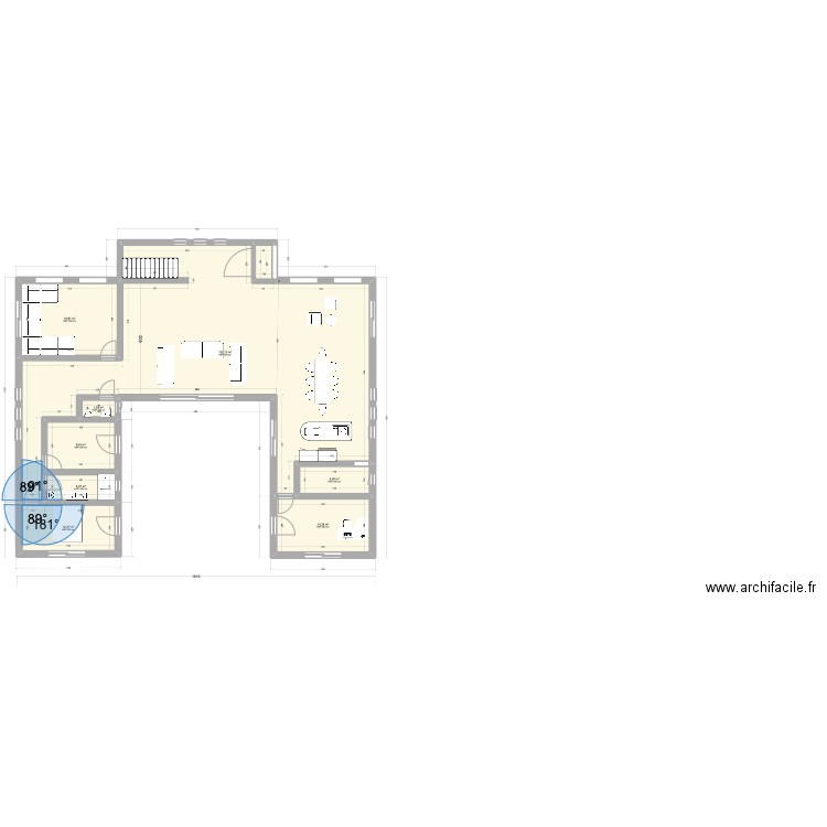 Version finale 1.0. Plan de 13 pièces et 252 m2