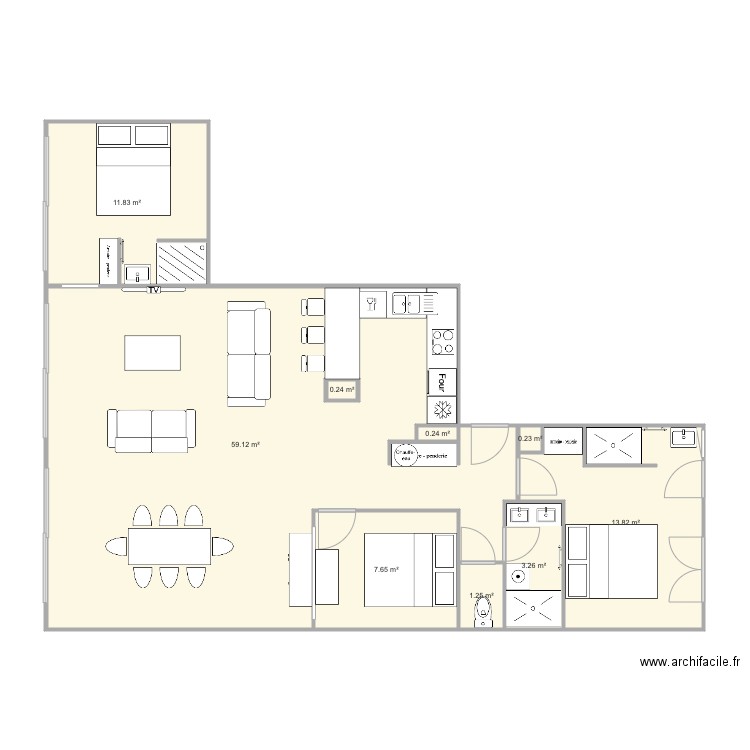 Pornichet V8. Plan de 0 pièce et 0 m2