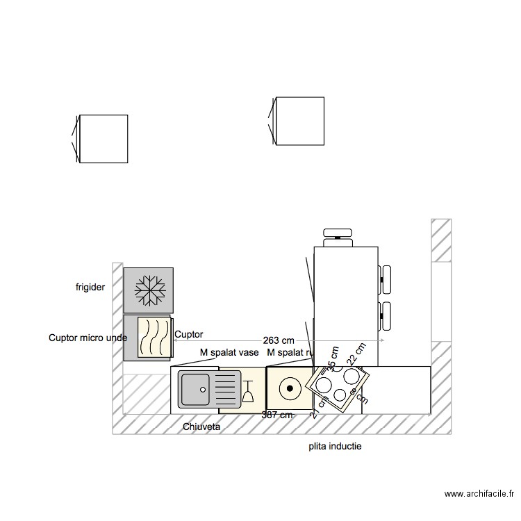 CUISINE CAUZACI 4. Plan de 0 pièce et 0 m2