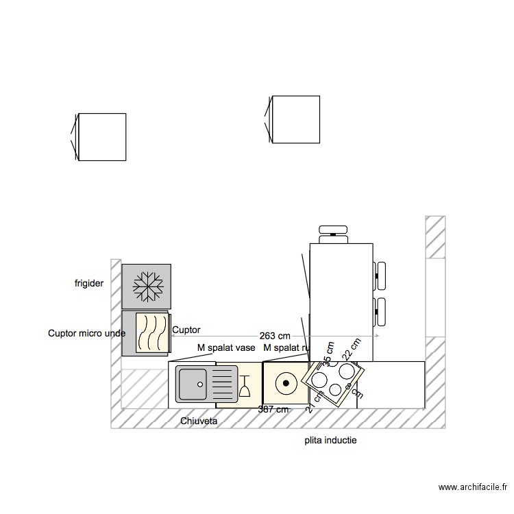 CUISINE CAUZACI 4. Plan de 0 pièce et 0 m2