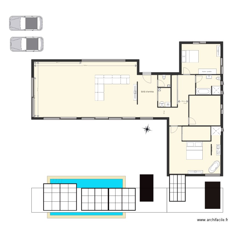 Projet Peymeinade. Plan de 0 pièce et 0 m2