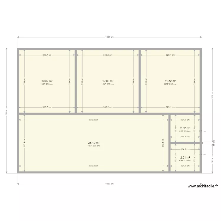 CARBET MONSINNERY. Plan de 
