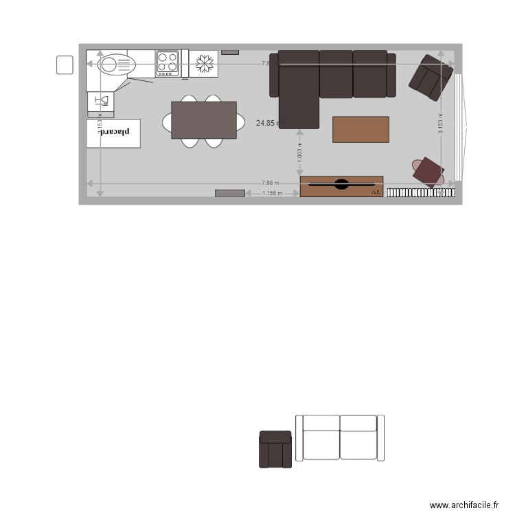 valberg 2. Plan de 0 pièce et 0 m2