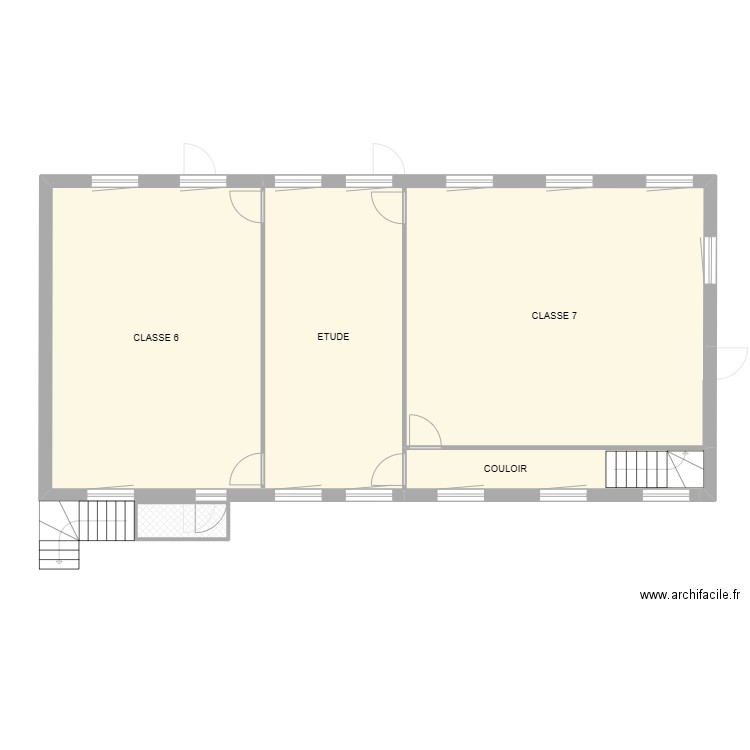 RDC BÂTIMENT PRIMAIRES. Plan de 0 pièce et 0 m2