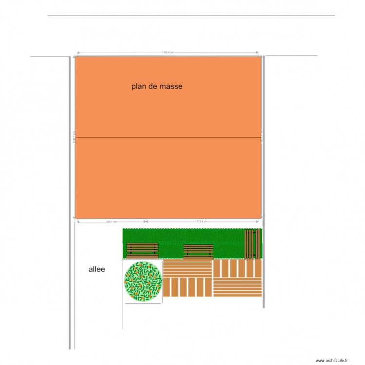 mas. Plan de 0 pièce et 0 m2