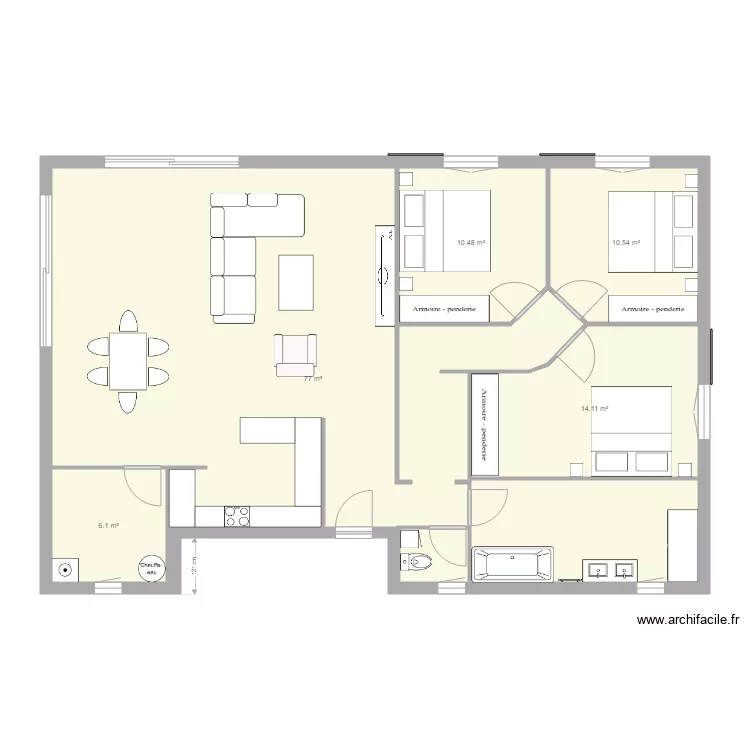 Maison projet sketchup finit. Plan de Maison projet sketchup finit. Plan de