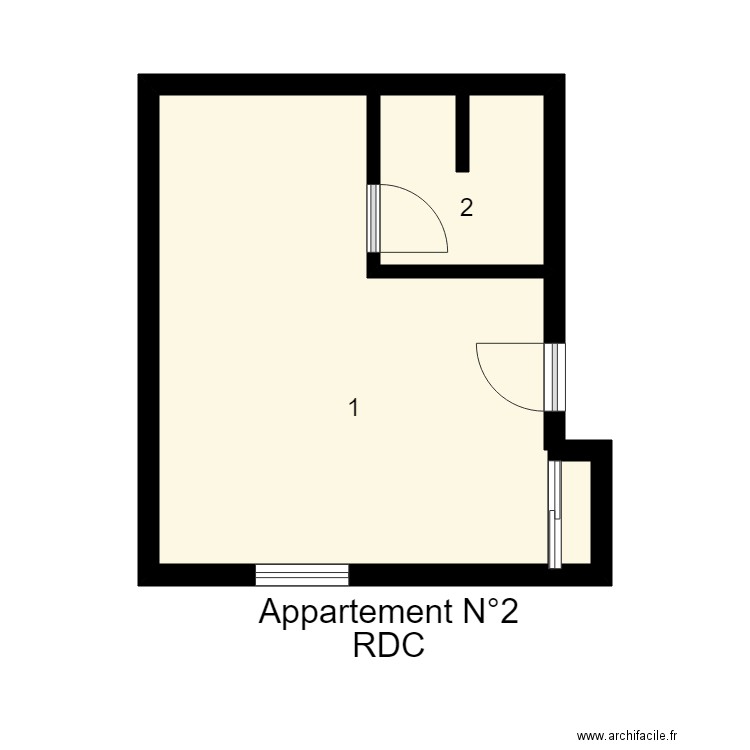 195133 SCI LES ARVES. Plan de 0 pièce et 0 m2