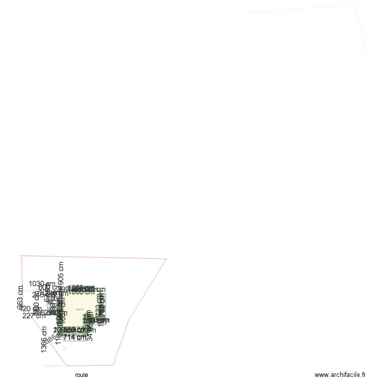 Garage et fosse. Plan de 0 pièce et 0 m2
