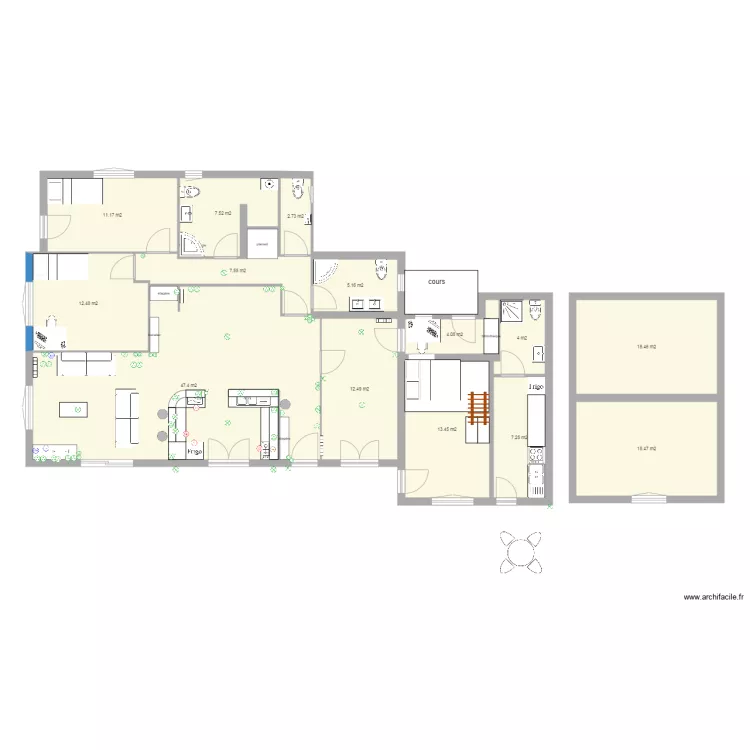 &eacute;lectricit&eacute;. Plan de 