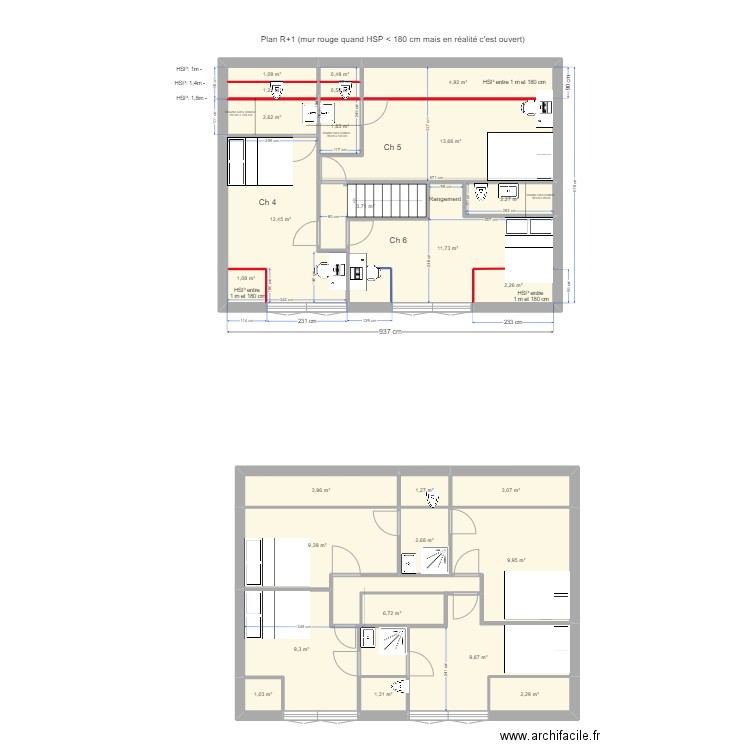 Plan_oct_2023. Plan de 27 pièces et 122 m2