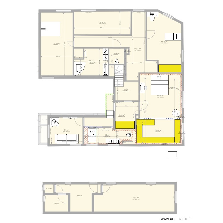 PLAN MAISON BALBRONN PROJETE 8. Plan de 0 pièce et 0 m2