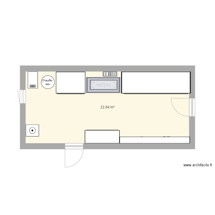 Sous sol. Plan de 0 pièce et 0 m2