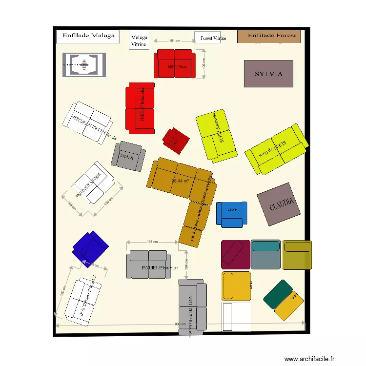 Mieux Vivre La Roche 2018. Plan de 