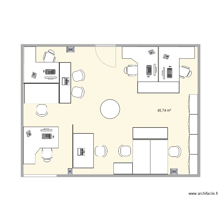 buro Q N°4. Plan de 0 pièce et 0 m2