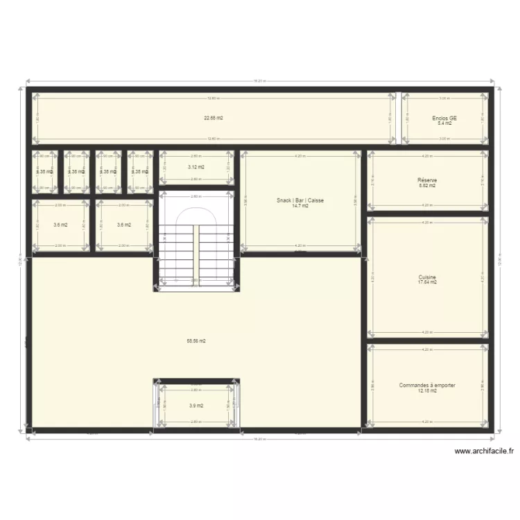 FASTFOOD V0. Plan de 