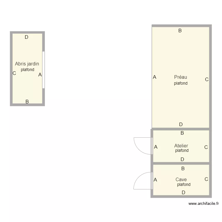 appart1 dependances. Plan de appart1 dependances. Plan de