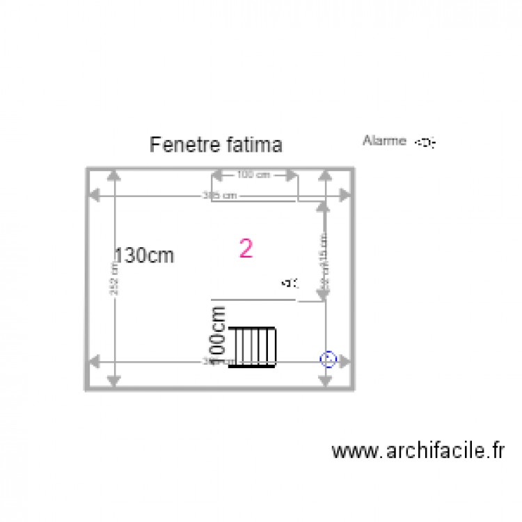 FENTRE FATIMA. Plan de 0 pièce et 0 m2
