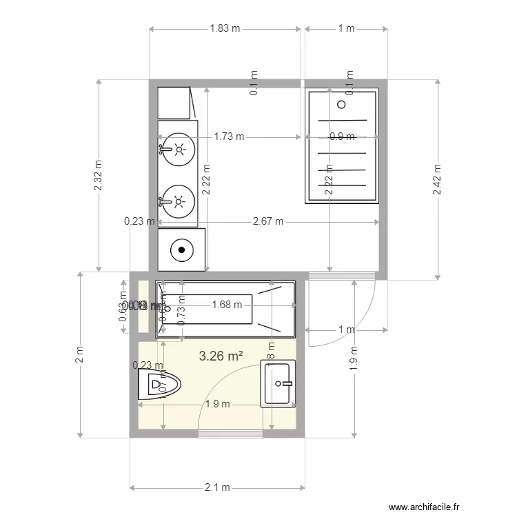 salle de bain master 3. Plan de salle de bain master 3. Plan de