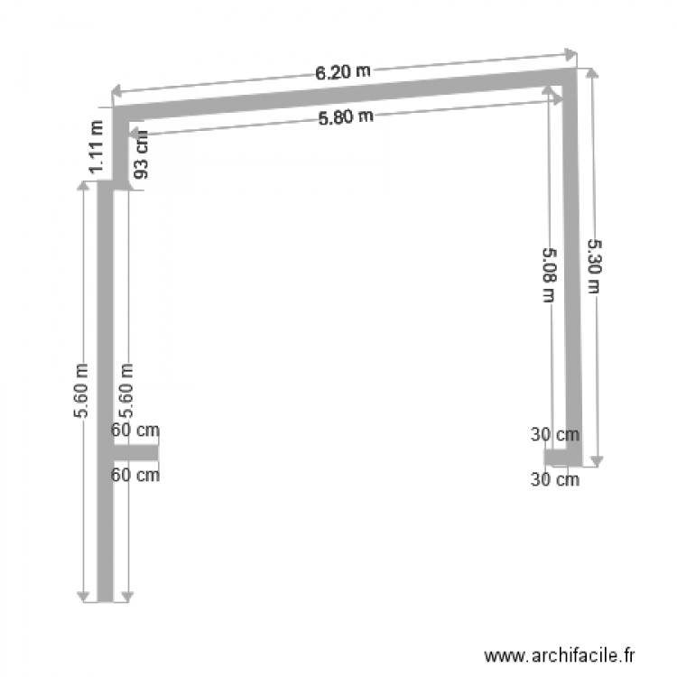 plan garage ouvert1. Plan de 0 pièce et 0 m2