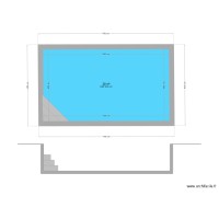 Plan en coupe piscine 1