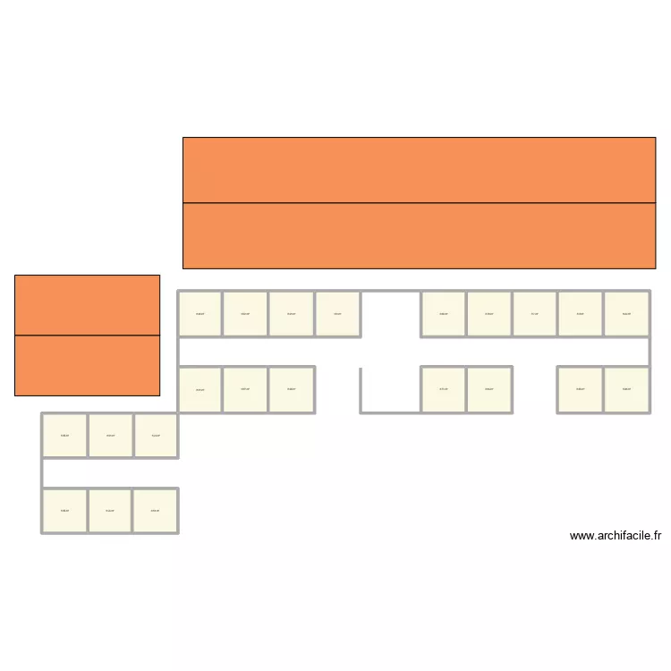 Plan ecurie de blendecque. Plan de 
