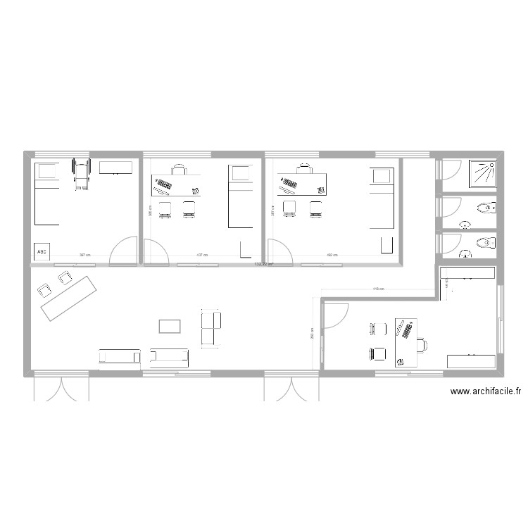 RDC TAMATAVE. Plan de 0 pièce et 0 m2