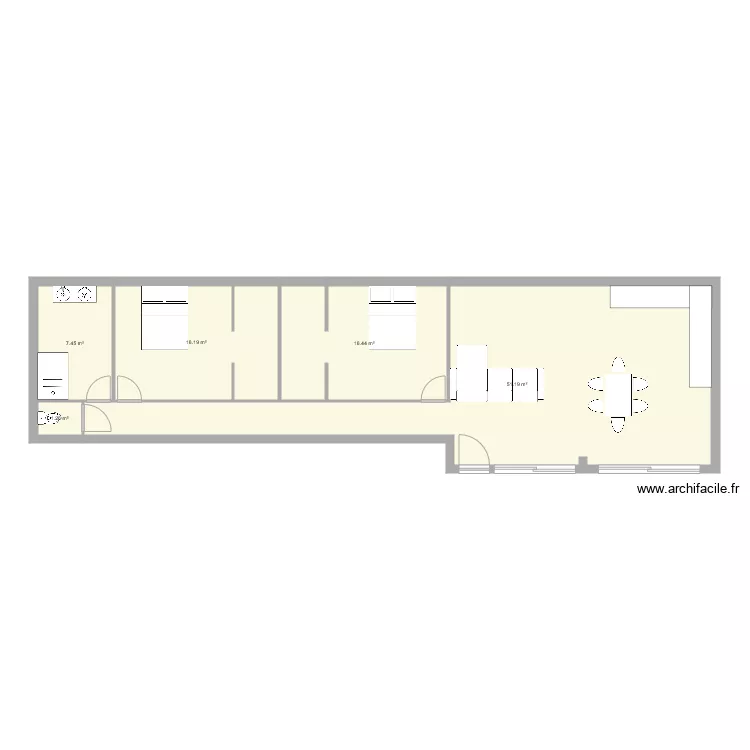 local av louis reitz. Plan de 