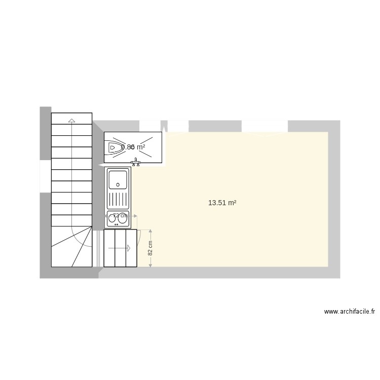 Appartement Lot 14. Plan de 0 pièce et 0 m2