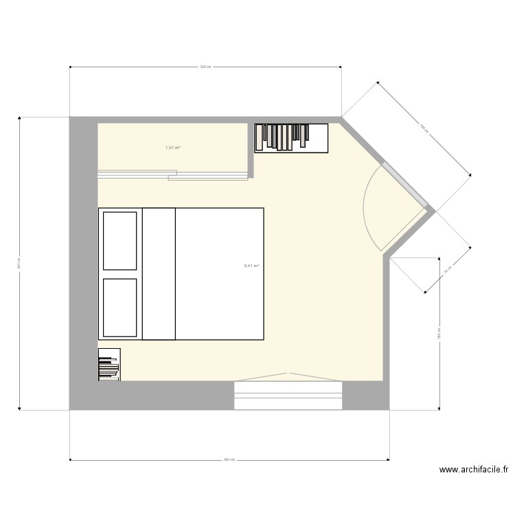 plan chambre1. Plan de 0 pièce et 0 m2