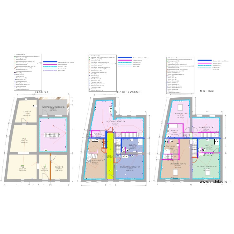 DEF Corny APD 03 05 22  implant elec. Plan de 28 pièces et 377 m2