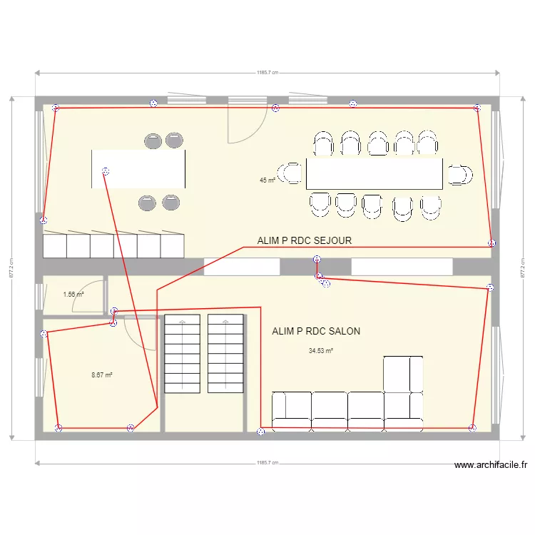 plan  rdc P. Plan de 