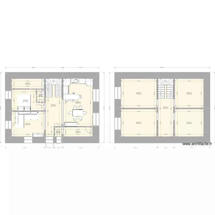 Projet Maison Limoges. Plan de 